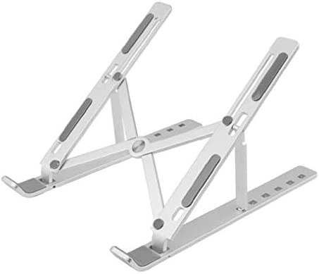 [LYDIA] Laptop Stand, Six-Step Height Adjustment, Fully-Collapsible, Portable | Fit up to 15 Inch Labtops