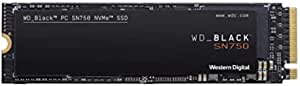 WD_BLACK 250GB SN750 NVMe Internal Gaming SSD Solid State Drive - Gen3 PCIe, M.2 2280, 3D NAND, Up to 3,100 MB/s - WDS250G3X0C