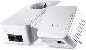 Devolo dLAN 550 WiFi Starter Kit (500Mbit, pack of 2 Kit, Powerline + WLAN, 1xLAN)