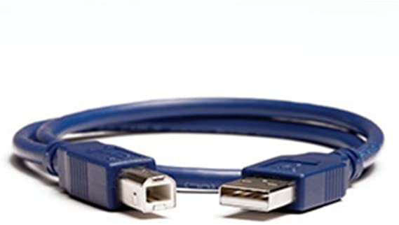 USB 2.0 Printer Cable (Blue, 1.5m)