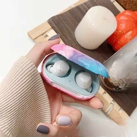 Suitable for Galaxy Buds+ bluetooth headset Protective marble hard Case - Style 3