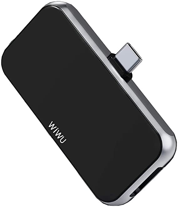 Wiwu Alpha USB T5 Pro Type-C - HDMI USB 3.0 AUX 3.5mm - Black