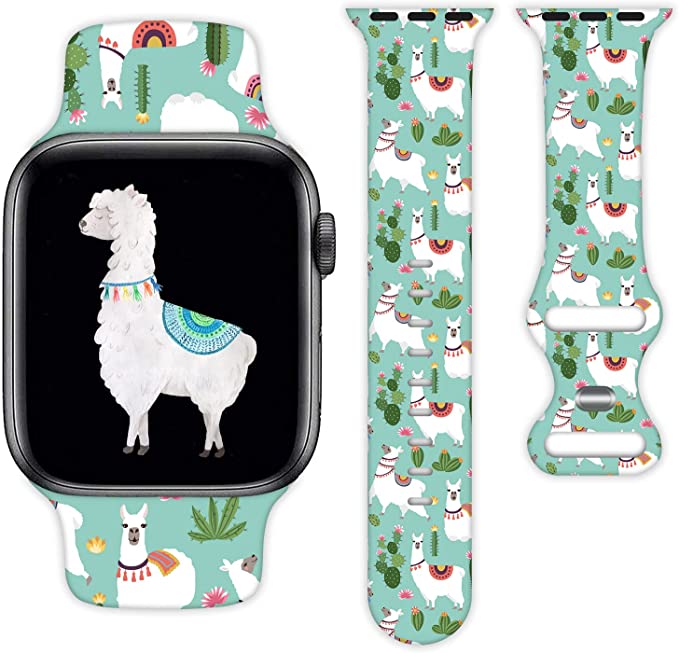 Marble Silicone Band Compatible with Apple Watch Bands 38mm 40mm 41mm 42mm 44mm 45mm Cute Soft Sport Strap for IWatch Series 7 6 5 4 3 2 1 Women Men Gifts