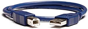 USB 2.0 Printer Cable (Blue, 1.5m)