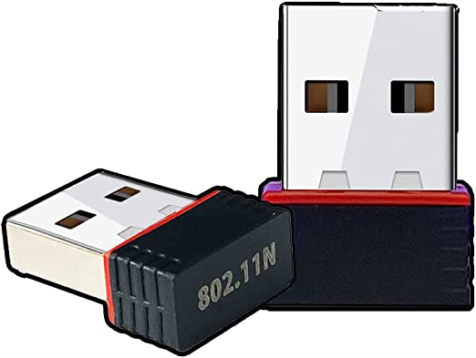 D25 950M Portable High Speed Long Range Nano WiFi Dongle, Connector, Receiver 802.11B/G/N 2.0 Wireless Wi Fi 2.4GHz Wireless LAN Network Card External for PC Desktop Laptop USB Adapter