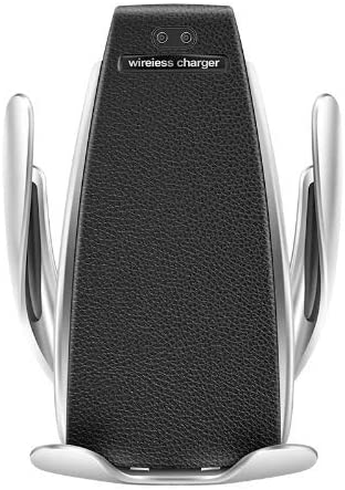Fayet Wireless Car Charger Phone Holder Car Vent Mount Smart Gravity Sensor 360°Rotating Compatible with Galaxy s9/s9+/s8/s8+/S7/s6, Compatible for iPhone 8/8+/X/XS/XS Max/XR/11/11 Max Pro