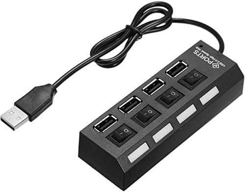 Usb 2.0 High Speed Hub 4 Port With On/off