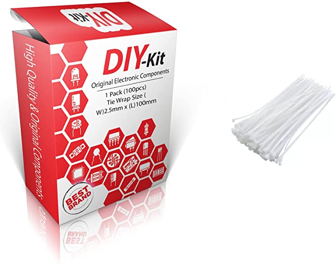 DIY-Kit 1 Pack (100pcs) Tie Wrap Size (W)2.5mm x (L)100mm