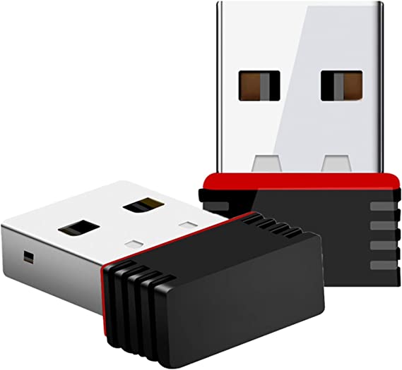 D25 950M Portable High Speed Long Range Nano WiFi Dongle, Connector, Receiver 802.11B/G/N 2.0 Wireless Wi Fi 2.4GHz Wireless LAN Network Card External for PC Desktop Laptop USB Adapter