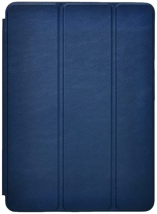 Smart Leather Full Protective Tablet Cover Hard Case With Stand For Apple Ipad Air 2 9.7 Inches - Navy