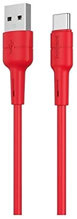 Borofone BX30 Type C Charging Data Cable - Red
