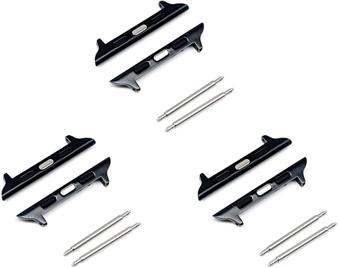 [Spring Bar] Newon Adapter Compatible with Apple Watch Band, for iWatch Clasp Hardware Connector Lug