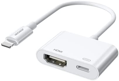 Joyroom S-H141 1080P Pin to HDMI Adapter (White) Ship Time