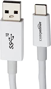 AmazonBasics USB type c to usb a 2.0 male cable