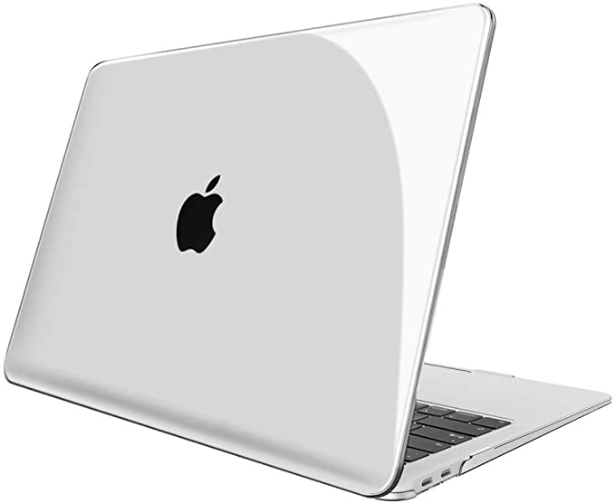 eWINNER Crystal Clear Case Protective Snap On Hard Shell Case Cover Compatible with New MacBook Air 13 Inch A2337 (M1)/A2179/A1932 2020 2019 2018 Release Retina Display with Touch ID