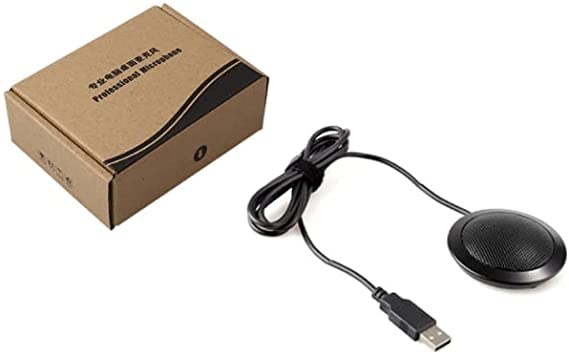 Capacitive USB Microphone Desktop 360-degree Pickup Game Voice Plug-and-play Computer Ultra-long Distance Microphone