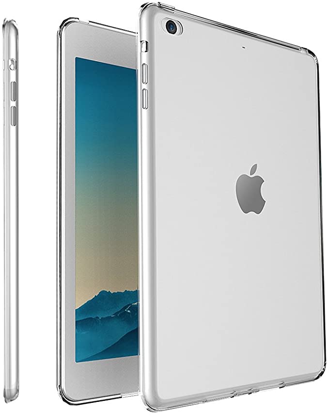 Case Army iPad Mini 1 | 2 | 3 Clear Case [Manifest] Scratch-Resistant Slim Clear Case for Apple iPad Mini | iPad Mini 2 | iPad Mini 3 Soft Flexible Silicone Crystal Clear Cover with TPU Bumper