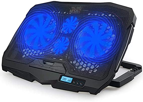 Ariamon 4 Fans Cooling Pad for Laptop, Notebook, IPad Computer 10-15.6 Inch