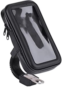 Waterproof Universal Motorcycle Phone Mount Cradle Holder for Smart Phone for iPhone 6, 6S, 7, 7 Plus, Samsung I9300 I9100 S4 I9500(XL)