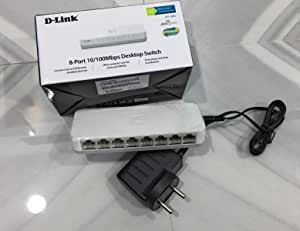 D-Link DES-1008C 10/100 Mbps Unmanaged Network Switch