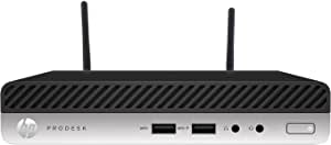 HP ProDesk 400 G3 Desktop Mini (Core i5 7500T 3.3GHz Processor, 8GB DDR4, 512GB SSD SATA 3 6GBPS, Intel 9260NGW Wireless Dual Band 11AC & BT 5.0 with Enhanced Dual Antennas,Windows 10 Pro) - Plain Box