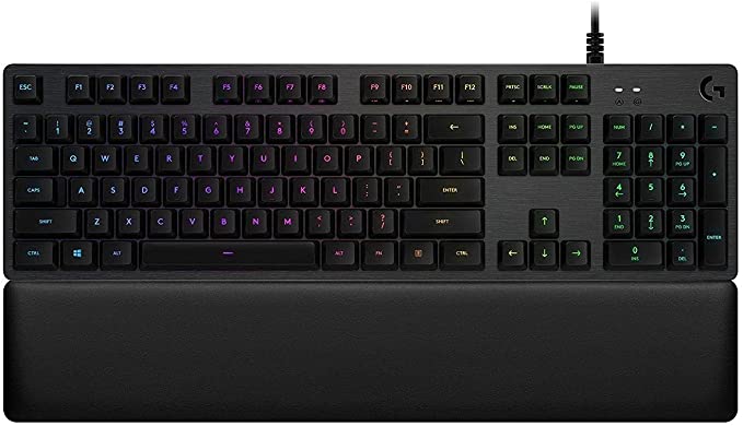 Logitech G513 RGB Mechanical Gaming Keyboard - Black