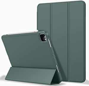 Caver for Apple Ipad Pro 11 2018 Smart Case Rifold Stand Silicone Flip Cover - Green