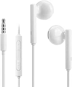 Huawei Stereo AM115 Earphones With Remote and Microphone- White