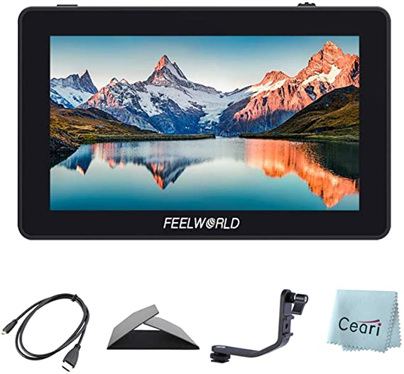 FeelWorld F6 Plus 5.5" 4K HDMI Monitor Cameras, Camcorders