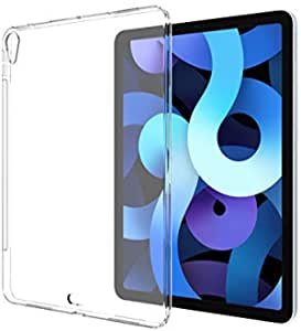 YXL iPad Air 4 Case 10.9 Inch 2020 Lightweight Case for iPad Air 4th Generation 2020 Soft TPU Case iPad 10.9 Inch Case Shockproof iPad Air 4 10.9 Inch 4th Generation 2020 Cover -Clear