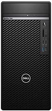 Dell Optiplex 7080 Tower Desktop - Intel Core i7-10700 - 4GB DDR4 RAM - Black