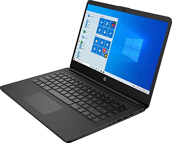 2020 Newest HP 14 Inch Premium Laptop, AMD Athlon Silver 3050U up to 3.2 GHz(Beat i5-7200U), 8GB DDR4 RAM, 128GB SSD, Bluetooth, Webcam,WiFi,Type-C, HDMI, Windows 10 S, Black + Laser HDMI