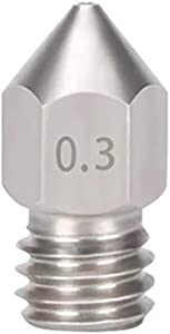 1 pcs 3D Printer Extruder Nozzles 0.3 mm Stainless Steel