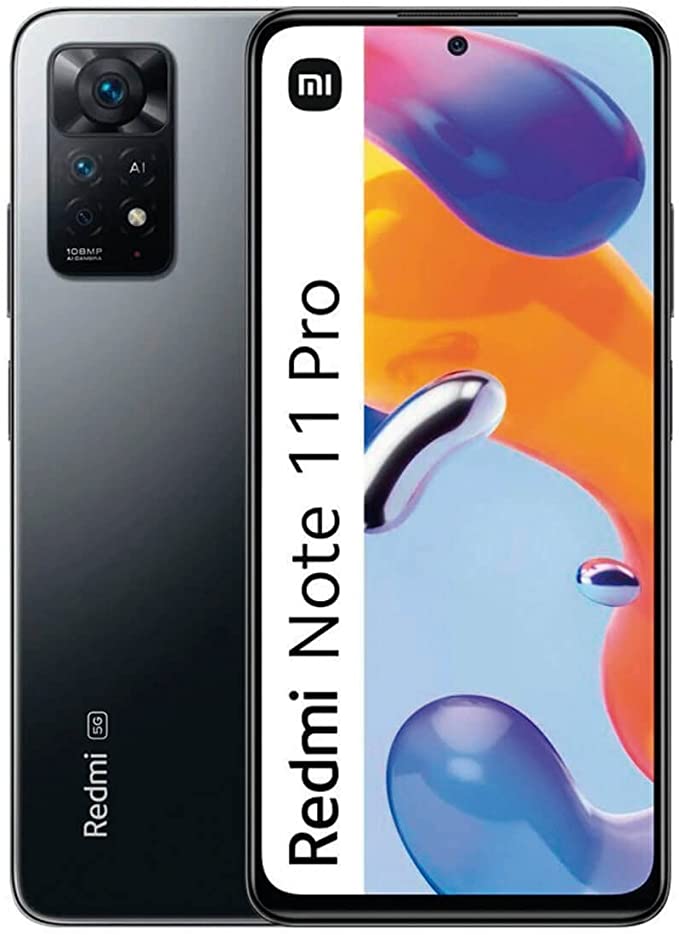 Xiaomi Redmi Note 11 Pro4G Volte 128GB,8GB 6.67" 108MP Camera Night Mode Graphite gray