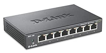 D-Link DGS-108 8-Port Gigabit Ethernet Switch