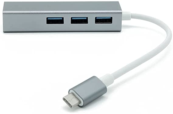 TYPE Type-C to Gigabit Ethernet and USB3 Hub Adapter