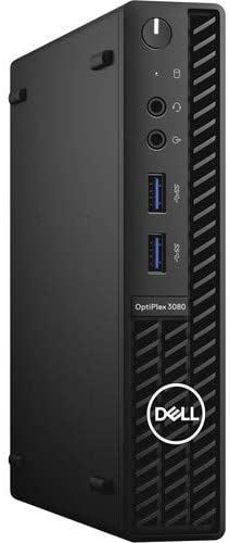 Dell OptiPlex 3080 Micro Form Factor Desktop, Intel Core i5-10500T, 8GB DDR4 RAM, 256GB SSD, Windows 10 Pro, Intel 3165 802.11ac dual band 1x1 + Bluetooth 4.2