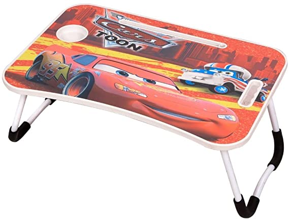 Kids Laptop Notebook Clothes for Bedside and Portable Folding Table Cup Holder for Couch Bed 60*40cm - Multicolor