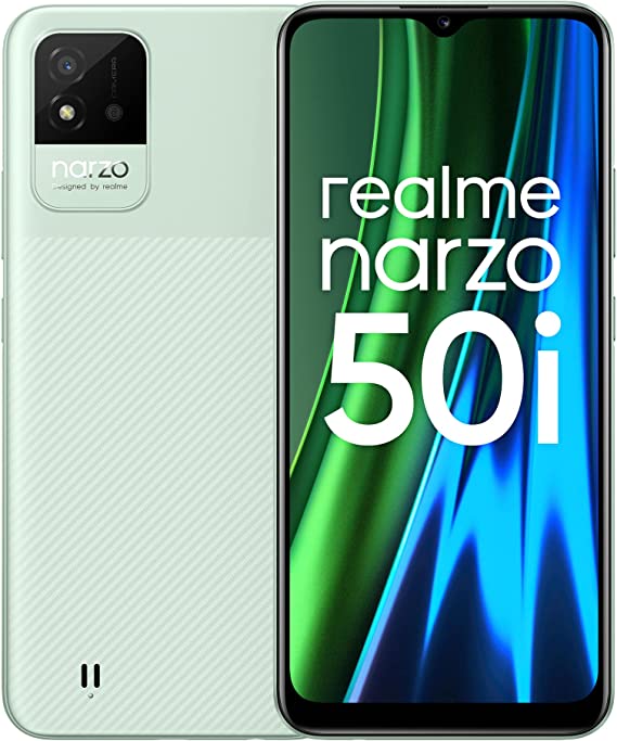 realme narzo 50i (Mint Green, 4GB RAM+64GB Storage) - with No Cost EMI/Additional Exchange Offers