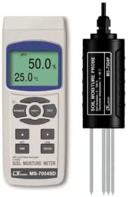 Digital Soil Moisture Meter with SD Card Logger Recorder (Model Ms-7004sd)