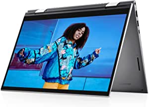 Dell Inspiron 5410 2-in-1 Convertible x360 laptop - 11th Intel Core i5-1135G7, 8GB RAM, 256GB SSD, Intel Iris Xe Graphics, 14" FHD Touch, FingerPrint, Backlit keyboard, Windows 10 - Silver