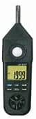 Multifunction Environment Meter 5 x 1 AirVelocity/Humidity/Temperature Sound Level/Light Meter Air Speedometer/Temperature Humidity Gauge Light Intensity Recording Model Model: LM-8102 Made Taiwan