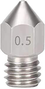 1 pcs 3D Printer Extruder Nozzles 0.5 mm Stainless Steel