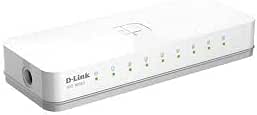 D-Link 10/100 Mbps Unmanaged Network Switch - DES-1008C - 2724594972175