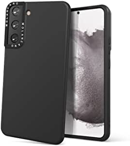 MOLANCANO Galaxy S22Plus Case, TPU/PC Soft Anti-Scratch Phone case, Camera Protective Cover, Shockproof Flexible Matt Texture Cases Cover Compatible with Samsung Galaxy S22Plus (2022) (Black)
