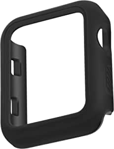 WITHit Protective Glass Cover with Integrated Bumper, Compatible with Apple Watch, 44mm, Black – Seamless Fit, Easy Installation, Screen Protector and Bumper for Apple Watch