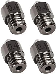 1 pcs 3D Printer Extruder Nozzles 0.4 mm Hardened Steel