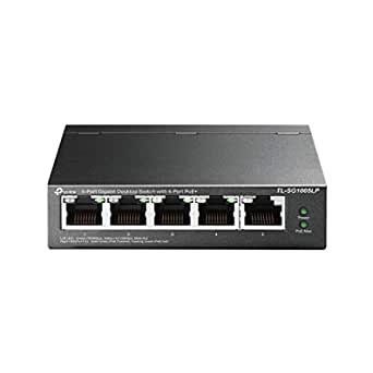 TP-Link 5-PORT GIGABIT DESKTOP SWITCH WITH 4-PORT POE+