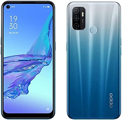OPPO A53 Dual SIM Mobile - 6.5 Inch, 64 GB, 4 GB RAM, 4G LTE - Fancy Blue