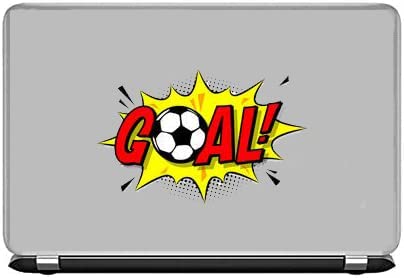Football Sports Soccer Game Stick and Removable Laptop Sticker Waterproof and Scratch Resistant